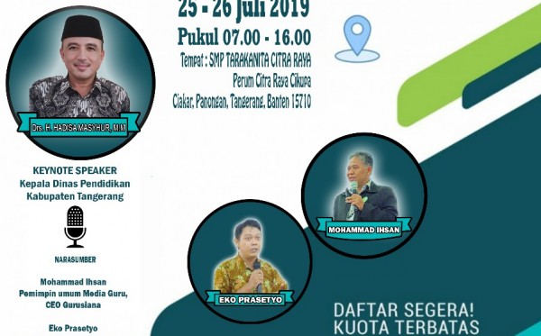 Pelatihan Sagusabu Kab Tangerang (25 - 26 Juli 2019)