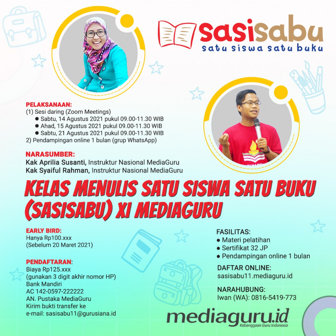 SASISABU XI MEDIAGURU (14 - 21 AGUSTUS 2021)