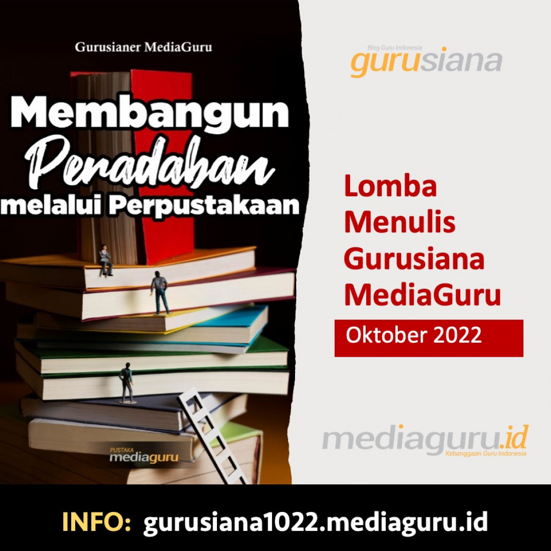 Lomba menulis Gurusiana MediaGuru Oktober 2022