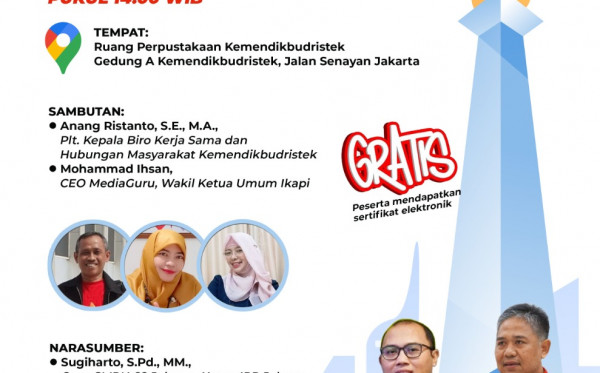 Launching Ikatan Pendidik (IPP) Jakarta dan Diskusi Pencinta Buku (7 Oktober 2022)